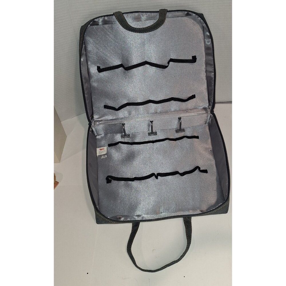 Bratz faux pocket blue jean glittery carrying travel case clothing organizer - Picture 10 of 13